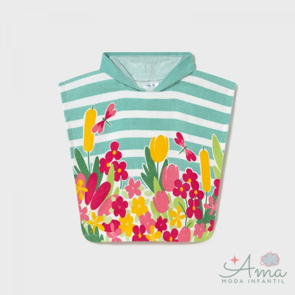 Toalla estampado floral Mayoral