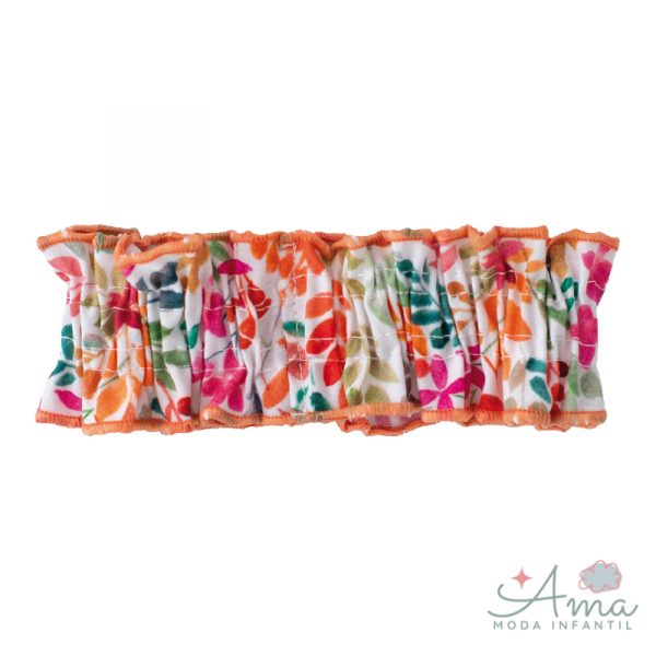 Turbante nectarine bebé - Colección Tasmania Calamaro Baby
