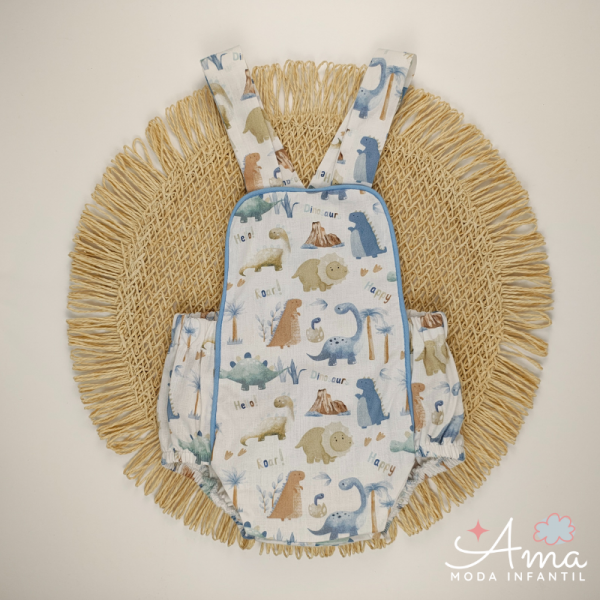 Peto estampado dinos unisex