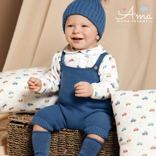 Peto punto camisa coches - Colección Fábula Juliana