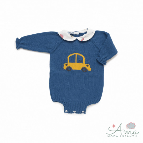 Pelele punto coche - Colección Fábula Juliana
