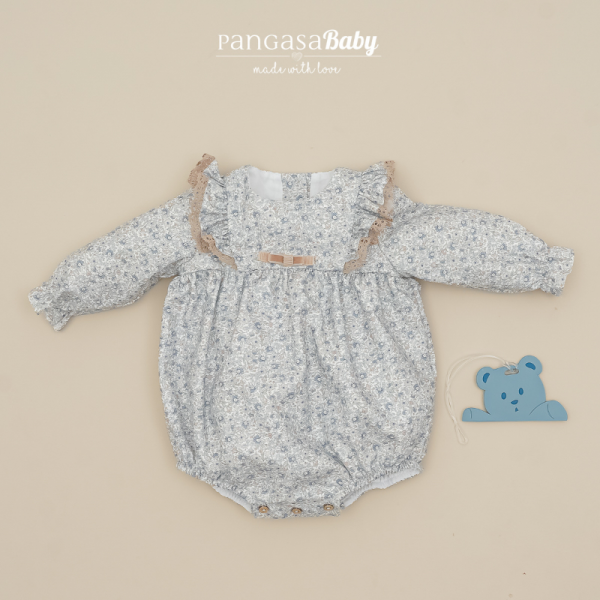 Pelele flores bruma - Pangasa Baby