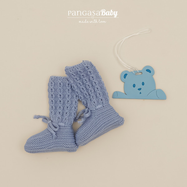 Botitas ochos bruma - Pangasa Baby
