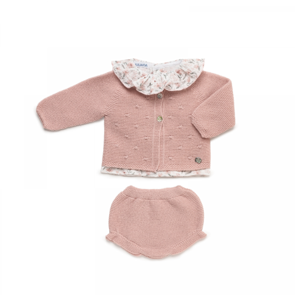 Conjunto chaqueta 3 piezas - Colección Arte Juliana