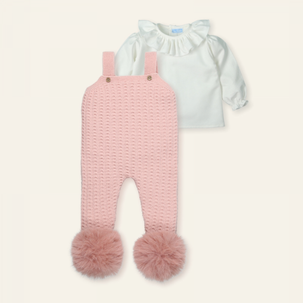 Peto punto + blusita pompones FLEUR VINTAGE - Mac Ilusión