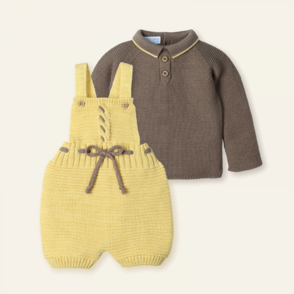 Peto punto tirantes + jersey punto cuello polo ABETOS NECTAR - Mac Ilusión
