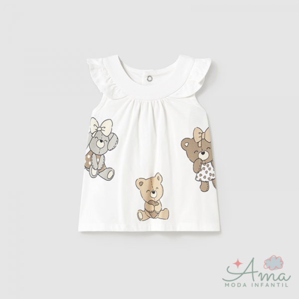 Vestido punto bebé niña Mayoral